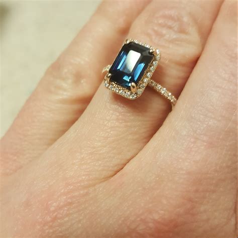 sapphire rings engagement